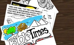 DIGITAL- 2026 BIBLE TIMES ACTIVITY COLOR BOOK vol 1 GENESIS 1*PRINT REQ&rsquo;D* 11pgs