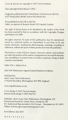Daniel Kraus WHALEFALL Signed X2 Limited Edition #104 SST Press OOP NEW