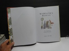 Madeline&rsquo;s Rescue by Ludwig Bemelmans HC 12.25”x9”