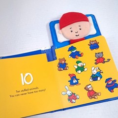 Caillou: My Little Bed Count from 1 to 10 book Chouette 2012 bedtime learning