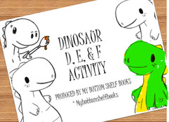 DIGITAL- 2025 Merrick D E F Children&rsquo;s Dinosaur ACTIVITY BOOK *PRINT REQ&rsquo;D* 13p