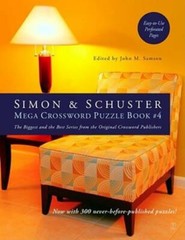 Simon & Schuster Mega Crossword Puzzle Book #4: 300 Never-Before-Published …