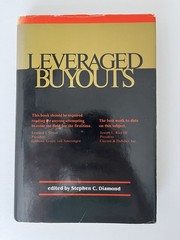 Leveraged Buyouts — Stephen C. Diamond — Hardcover w/ Dust Jacket — Corporate Fi