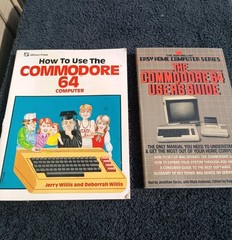 Lot 2 Vintage Commodore 64 Books: User&rsquo;s Guide + How to Use the Computer VG