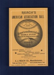 1897 REACH&rsquo;S BASEBALL GUIDE ~ 1990 Horton P.C. | 180 pages ~ Scarce REPRINT!