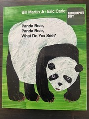 Eric Carle Signed Panda Bear Panda Bear What Do You See? 1st Edition HC DJ