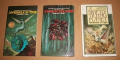 Madeleine L&rsquo;Engle Trilogy 1-3 Murry Kairos vintage 70s Laurel-Leaf lot of 3 PBVG