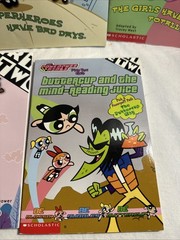 Vintage 2000&rsquo;s Powerpuff Girls Picture Books Scholastic Paperback Lot