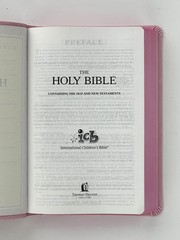 2012 Precious Moments. Pink International Children&rsquo;s Bible LN