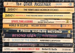 The Year&rsquo;s Best Horror Stories Edited By Richard Davis 1971 First Edition Daw