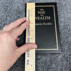 The Way to Wealth By Benjamin Franklin Applewood Books 1986 6.75&Prime; x 4.25&Prime; HC