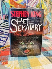 NICE!!! Stephen King Pet Sematary TRUE 1st Edition (Y38) $15.95 DOUBLEDAY