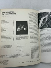 How to HOTROD Big-block CHEVYS 396 402 427 454 Fisher Waar 1977 H.P. BOOKS