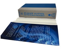 The Order Of The Phoenix TRUE 2003 1st Edition ERROR 683-684 HC/DJ -Harry Potter
