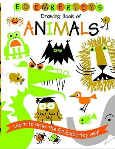 Ed Emberley&rsquo;s Drawing Book of Animals – Paperback By Emberley, Ed – GOOD
