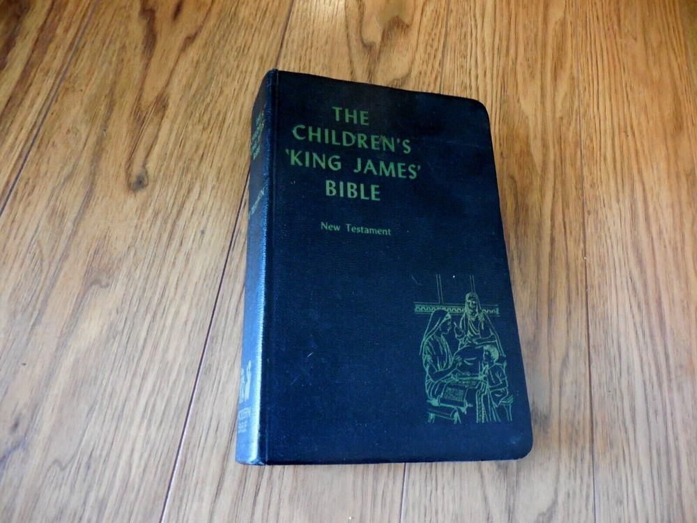 THE CHILDREN&rsquo;S KING JAMES BIBLE 1960 Modern Translators HC KJV illustrated