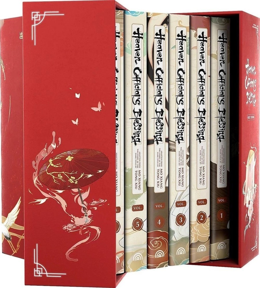Heaven Official&rsquo;s Blessing (Manhua) : Vols. 1-6 in Box Set Hardcover(Fast Ship)
