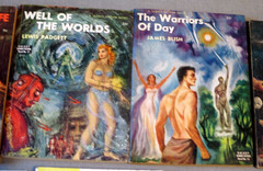 11-1950&rsquo;S SCIENCE FICTION SCI-FI ALIEN-PULP PAPERBACK BOOK-FEAR- L.RON HUBBARD