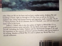 (COBP) « BOMBERS OF WW II (2) by JEFFREY L. ETHELL » / TPB / 180 PAGES / 1994