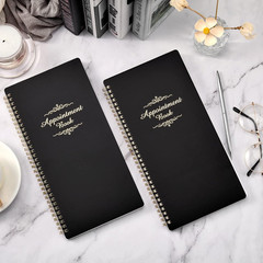 Salon Appointment Book – 15 Min Increments, 3 Cols, 200 Pages, 6.1 » X 11.54 »,