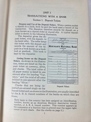 1948 Applied Business Arithmetic Curry Piper School Text Book HC Fifth Edition