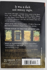 A Wrinkle in Time by Madeleine L&rsquo;Engle – Paperback Edition (ISBN: 9780312367541)