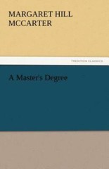 A Master&rsquo;s Degree