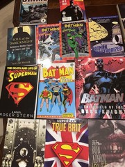 Assorted Marvel DC Universe Comic Book Heroes Lot (16) Batman Superman & More