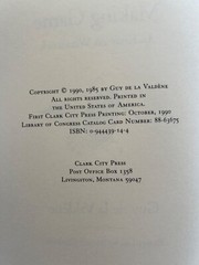 Rare Clark City Press 1st Edition « Making Game » Guy de la Valdene: NEW HARDBACK