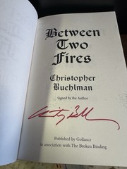 SIGNED 1st/1st Between Two Fires – Broken Binding Edition – Christopher Buehlman