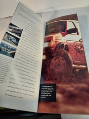 Nissan 1995 Pre-Owned Vehicle Program brochure. 12.25&Prime; x 4.75&Prime;. 20 pp. Nice.