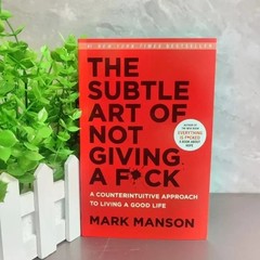 New « The Subtle Art Of Not Giving A F Mark Manson Hardcover » Stress Relief Book