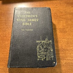 The Children&rsquo;s King James Bible Modern Translation New Testament HC 1960 Bonded
