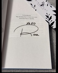 God of Ruin Rina Kent Signed Deluxe Edition Blue Sprayed Edge Legacy of Gods New