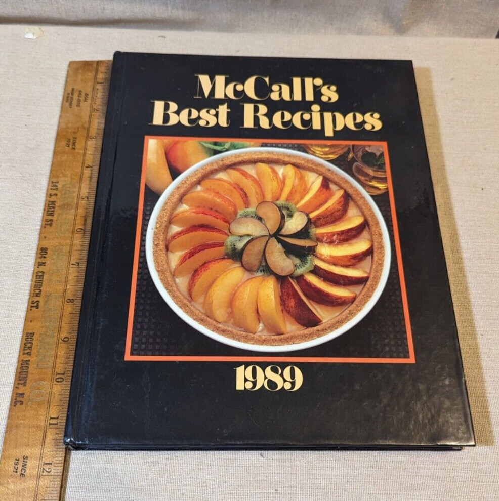 Vintage McCall&rsquo;s Best Recipes Cook Book HC 1989 272 Pages