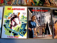 11-1950&rsquo;S SCIENCE FICTION SCI-FI ALIEN-PULP PAPERBACK BOOK-FEAR- L.RON HUBBARD