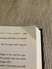 Project Hail Mary by Andy Weir – 1st Edition/1st Print Hardcover – Average Cond.