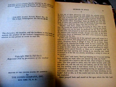 11-1950&rsquo;S SCIENCE FICTION SCI-FI ALIEN-PULP PAPERBACK BOOK-FEAR- L.RON HUBBARD