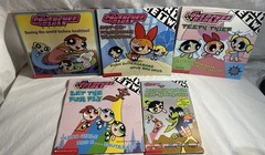 Vintage 2000&rsquo;s Powerpuff Girls Picture Books Scholastic Paperback Lot