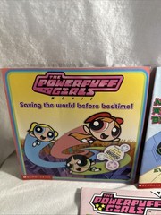 Vintage 2000&rsquo;s Powerpuff Girls Picture Books Scholastic Paperback Lot