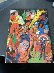 VTG 1972 HISTORY OF COMICS 2 STERANKO SUPERGRAPHICS CAPT AMERICA FURY