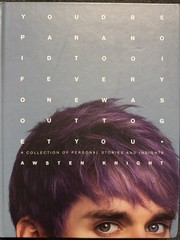 Awsten Knight You&rsquo;d Be Paranoid Too HARDCOVER BOOK 2019 Waterparks Autobiography