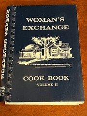 Woman&rsquo;s Exchange Cook Book Vol 2 Memphis Tennessee 1999 4th Printing 272 Pages