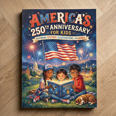 America&rsquo;s 250th Anniversary for Kids (Softcover Book)
