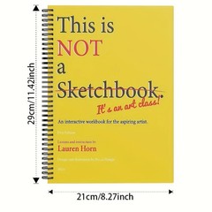 This is Not a Sketchbook Cross-Border Bestseller Interactive Drawing & Coloring