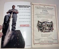 Old Farmer&rsquo;s Almanac lot of 18 years SC Robert Thomas Weather & Southern Edition