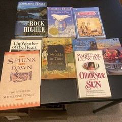 Madeleine L&rsquo;Engle Fiction Lot Of 9 HCs & PBs Includes Journal G-VG Condition