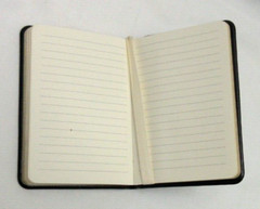 APPALACHIAN TRAIL 3×4&Prime; MINI Guide Leather Cover Notes w Maps Info 160 Pgs Black