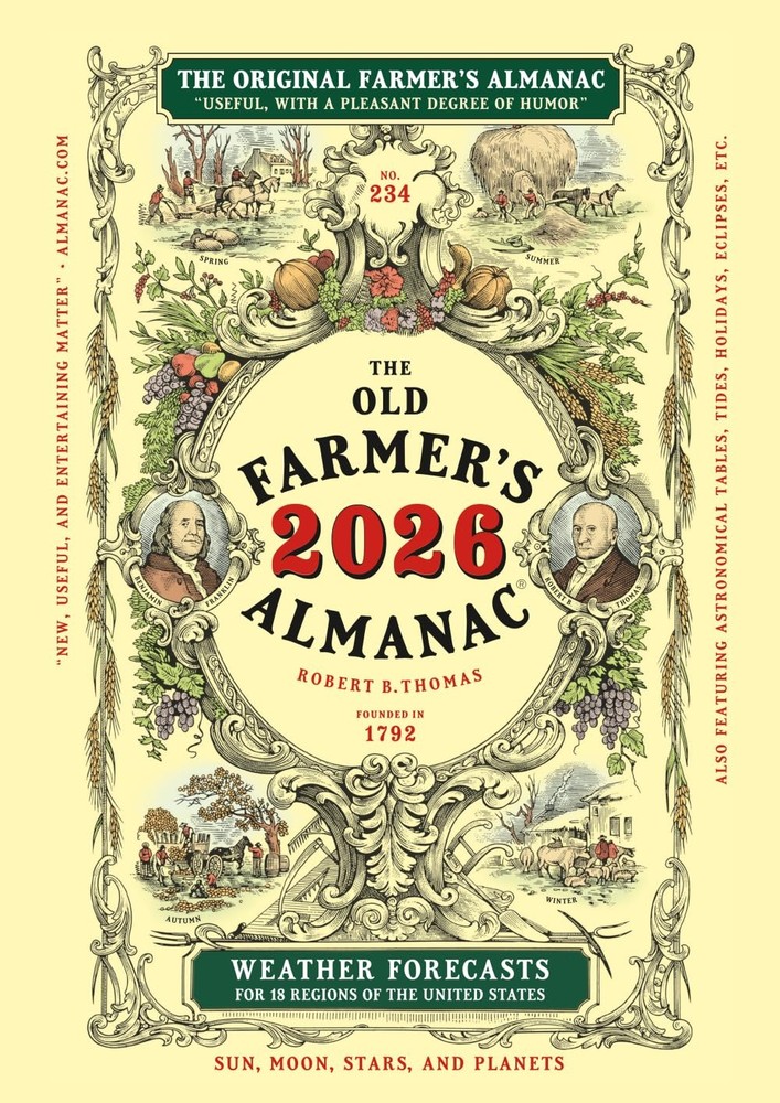 2026 Old Farmer&rsquo;s Almanac Easy to Read Edition – Almanac, Old Farmer&rsquo;s – Goo…