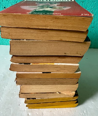Action Lot of 12 Books Survivalist Louis Lamour Thriller Mystery Western 80&rsquo;s